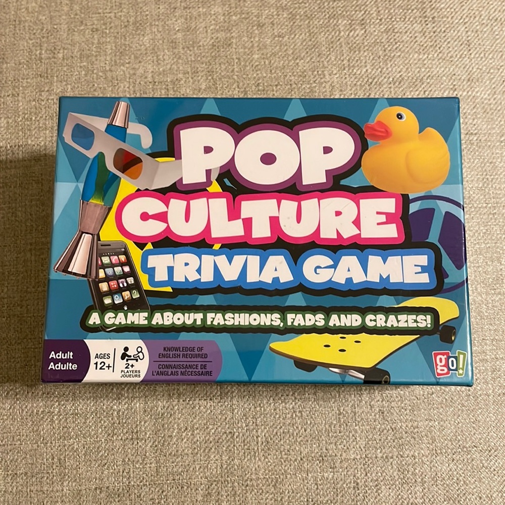 Pop Culture Trivia Game